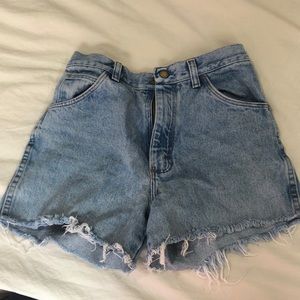 vintage jean shorts